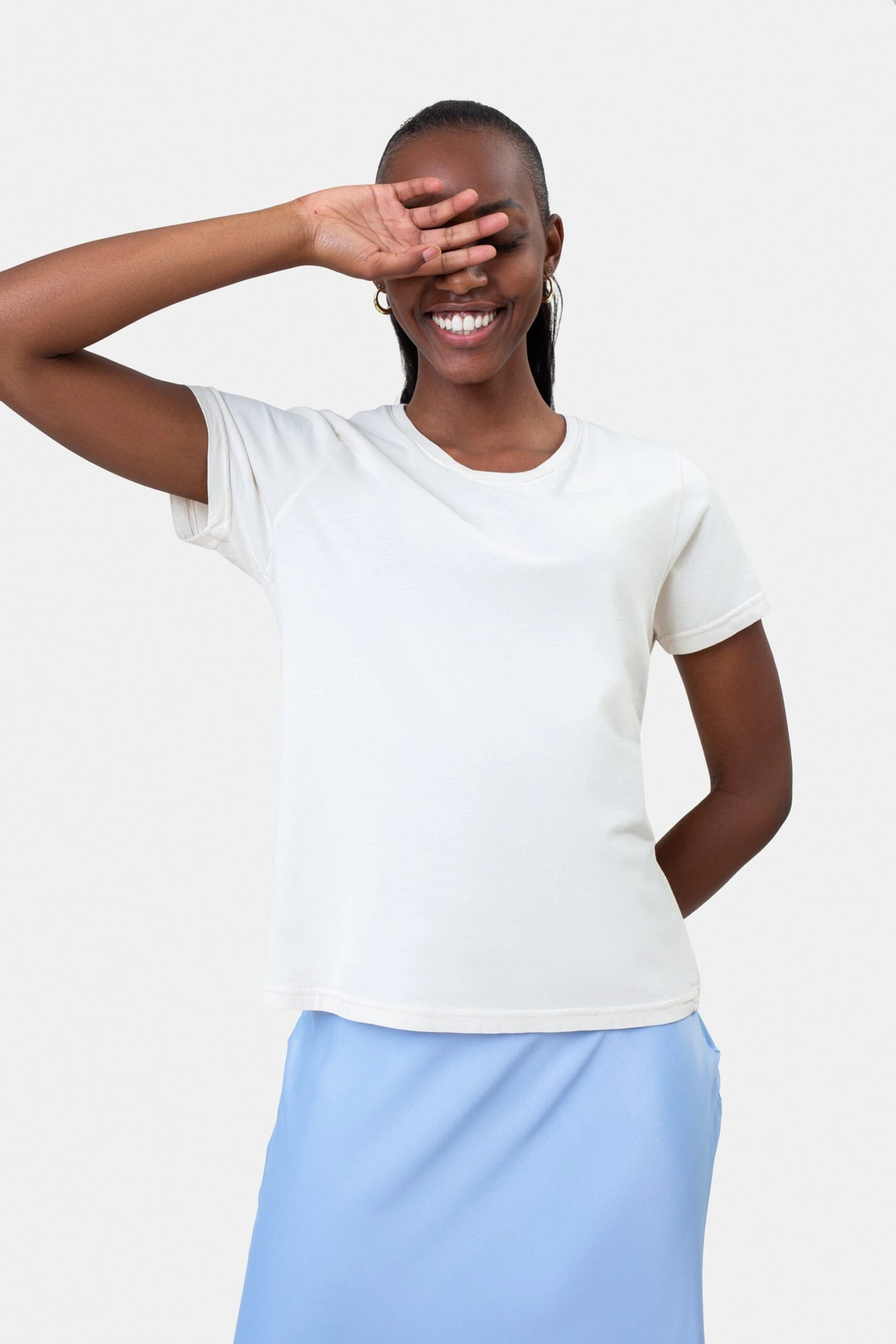 Colorful Standard Women Light Organic Tee - Dusty Plum 5 Colorful Standard Women Light Organic Tee - Dusty Plum - Image 3