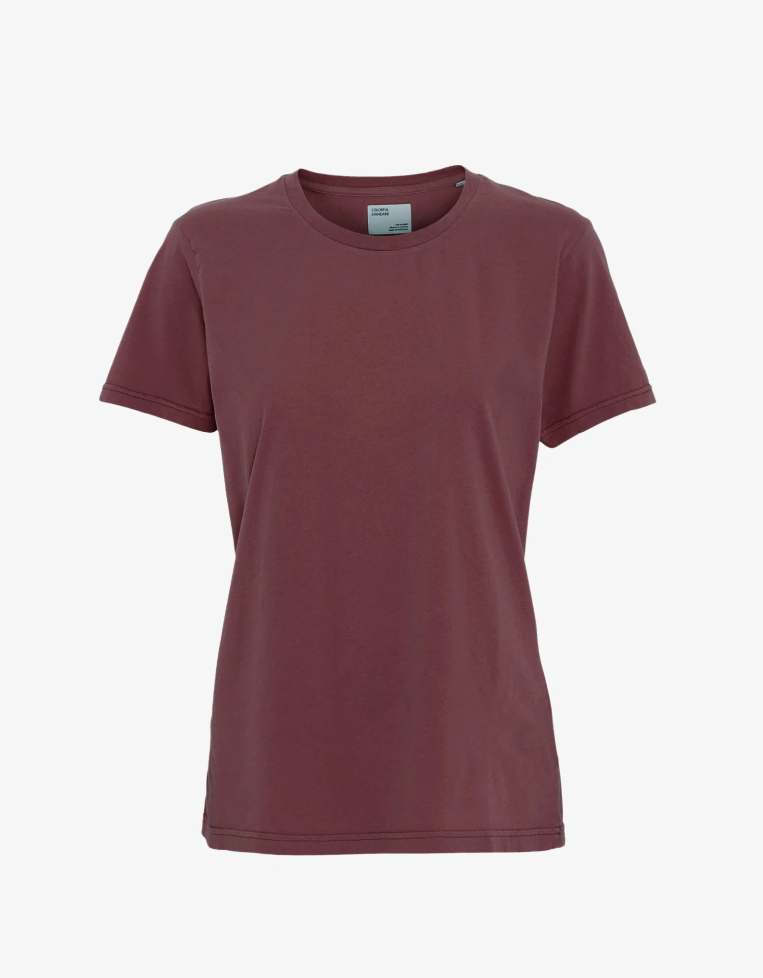 Colorful Standard Women Light Organic Tee - Dusty Plum 3 Colorful Standard Women Light Organic Tee - Dusty Plum