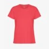 Colorful Standard Women Light Organic Tee - Red Tangerine 1 Colorful Standard Women Light Organic Tee - Red Tangerine -Active Fashion Store CS2051 Female WomenLightOrganicTee RedTangerine 1