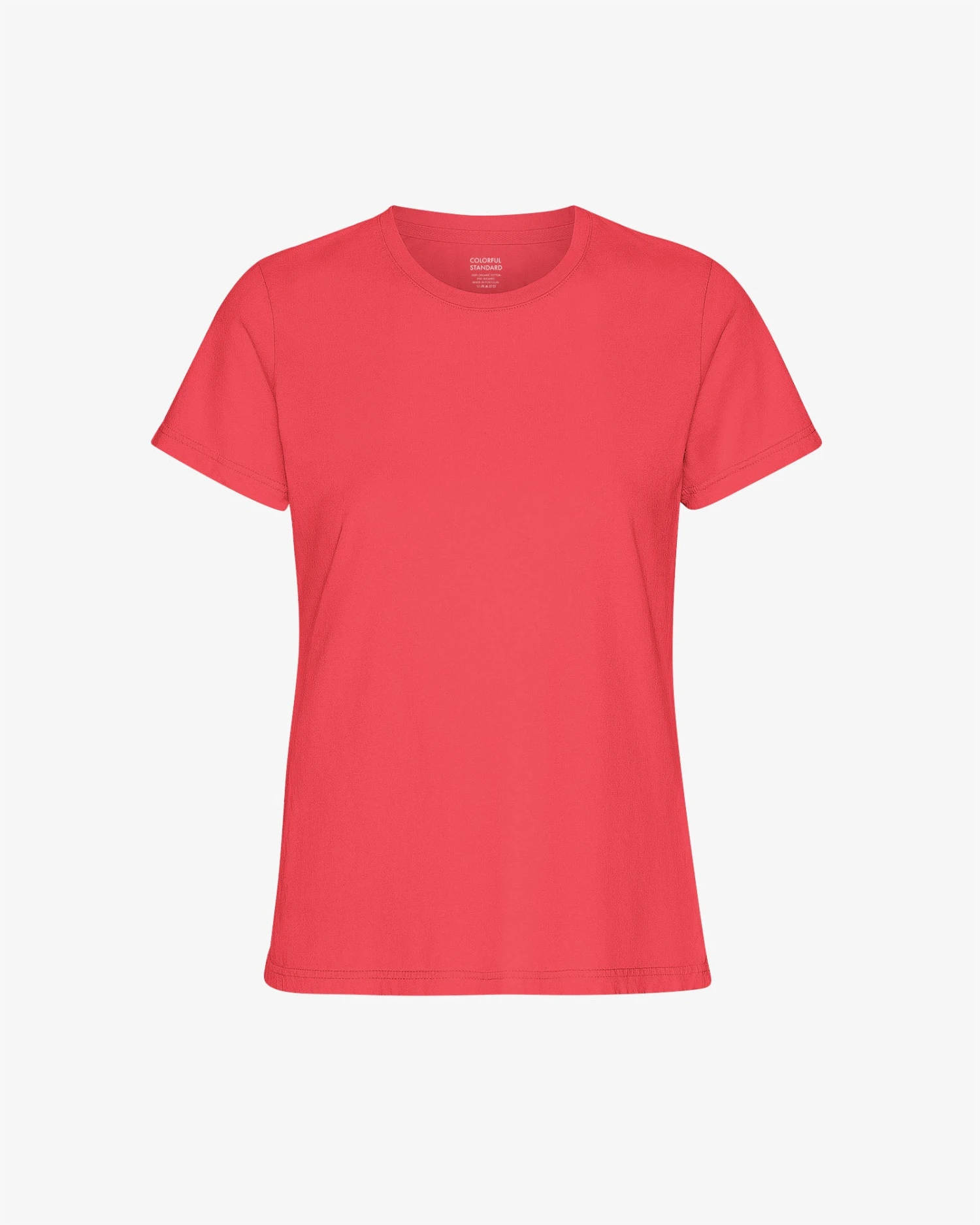 Colorful Standard Women Light Organic Tee - Red Tangerine 3 Colorful Standard Women Light Organic Tee - Red Tangerine