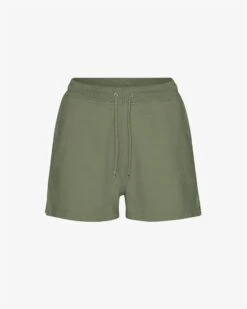 Colorful Standard Women Organic Sweatshorts - Dusty Olive