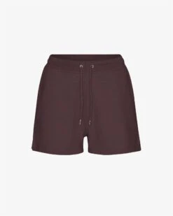 Colorful Standard Women Organic Sweatshorts - Oxblood Red