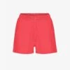 Colorful Standard Women Organic Sweatshorts - Red Tangerine -Active Fashion Store CS2053 Female WomenOrganicSweatshorts RedTangerine 1