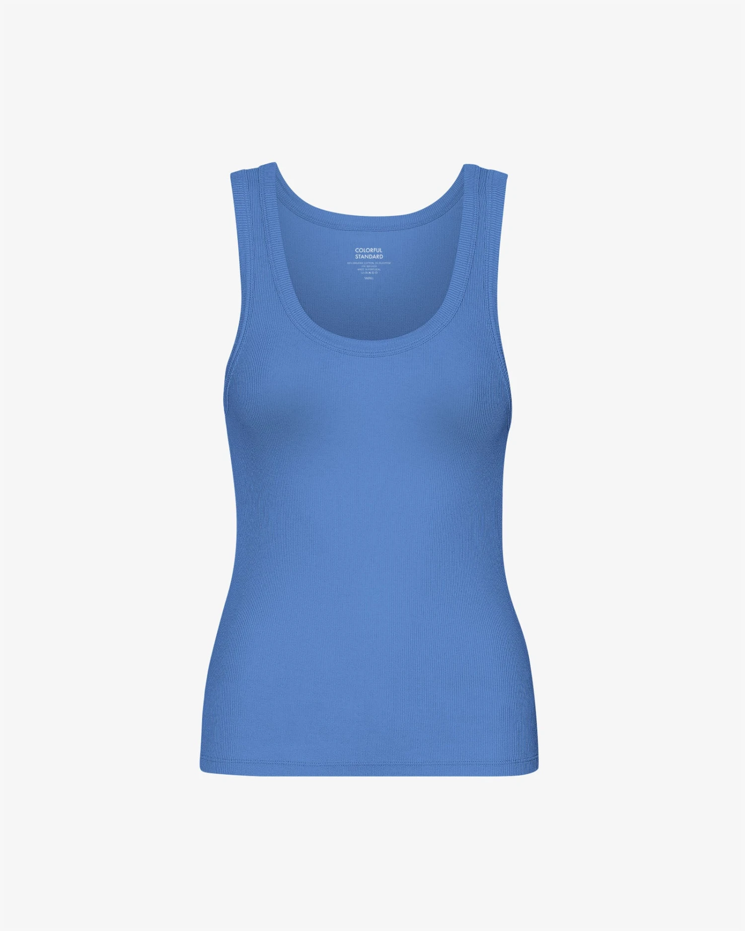Colorful Standard Women Organic Rib Tank Top - Sky Blue