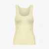 Colorful Standard Women Organic Rib Tank Top - Soft Yellow