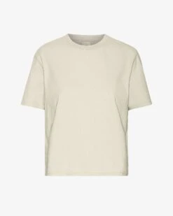 Colorful Standard Organic Boxy Crop Tee - Ivory White