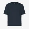 Colorful Standard Organic Boxy Crop Tee - Navy Blue