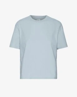 Colorful Standard Organic Boxy Crop Tee - Powder Blue