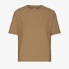 Colorful Standard Organic Boxy Crop Tee - Sahara Camel 2 Colorful Standard Organic Boxy Crop Tee - Sahara Camel -Active Fashion Store CS2057 OrganicBoxyCropTee SaharaCamel 1