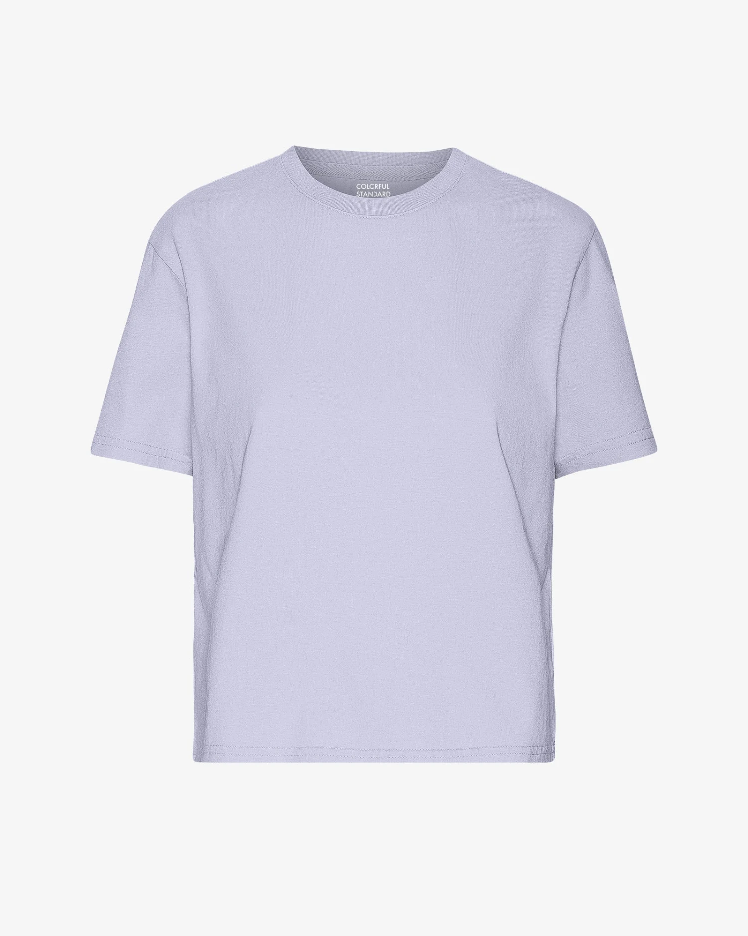 Colorful Standard Organic Boxy Crop Tee - Soft Lavender 3 Colorful Standard Organic Boxy Crop Tee - Soft Lavender