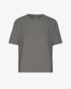Colorful Standard Organic Boxy Crop Tee - Storm Grey
