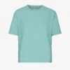Colorful Standard Organic Boxy Crop Tee - Teal Blue -Active Fashion Store CS2057 OrganicBoxyCropTee TealBlue 1