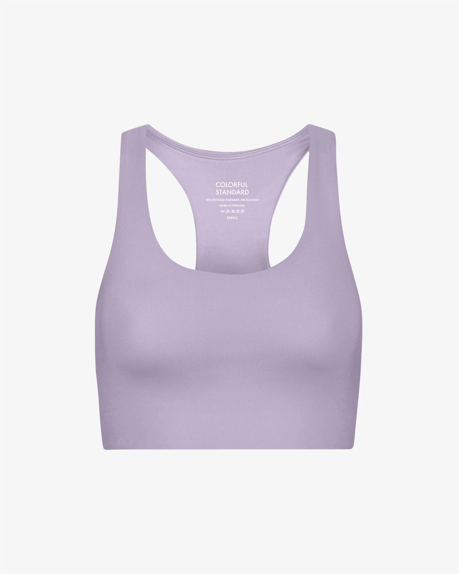 Colorful Standard Active Cropped Bra - Pearly Purple 3 Colorful Standard Active Cropped Bra - Pearly Purple