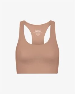 Colorful Standard Active Cropped Bra - Rosewood Mist