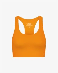 Colorful Standard Active Cropped Bra - Sunny Orange