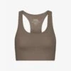 Colorful Standard Active Cropped Bra - Warm Taupe
