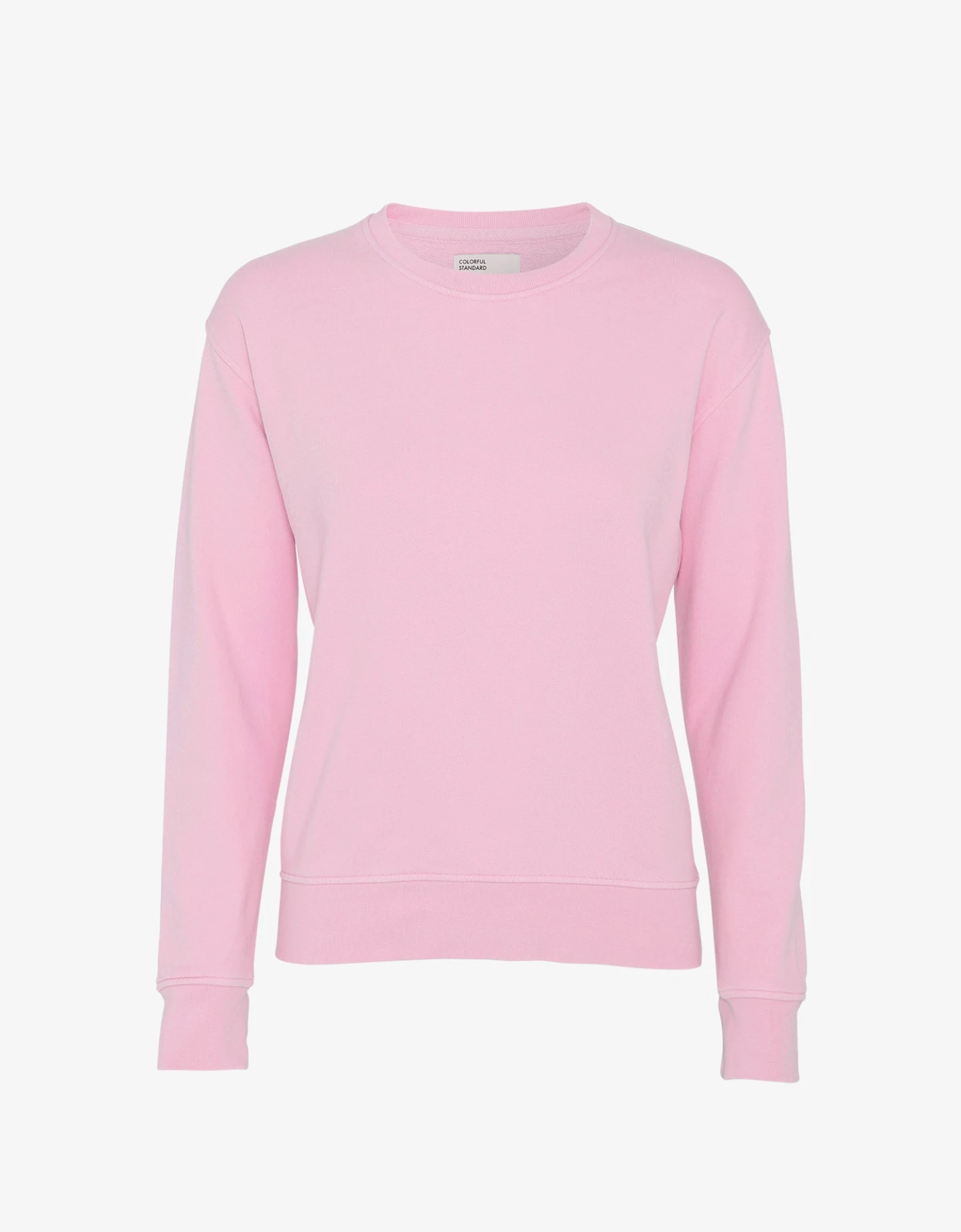 Colorful Standard Women Classic Organic Crew - Flamingo Pink 3 Colorful Standard Women Classic Organic Crew - Flamingo Pink