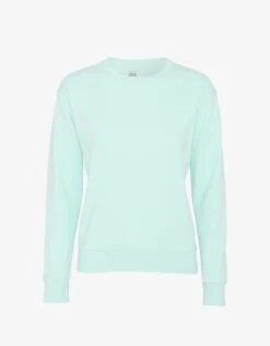 Colorful Standard Women Classic Organic Crew - Light Aqua
