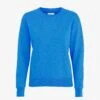 Colorful Standard Women Classic Organic Crew - Pacific Blue 2 Colorful Standard Women Classic Organic Crew - Pacific Blue -Active Fashion Store Women Classic Organic Crew Women Crewneck CS2052 Pacific Blue