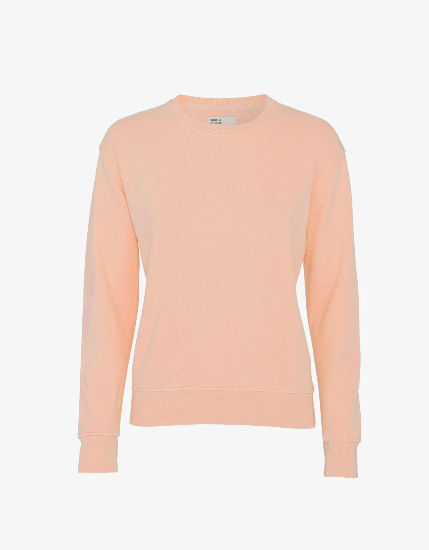 Colorful Standard Women Classic Organic Crew - Paradise Peach 3 Colorful Standard Women Classic Organic Crew - Paradise Peach