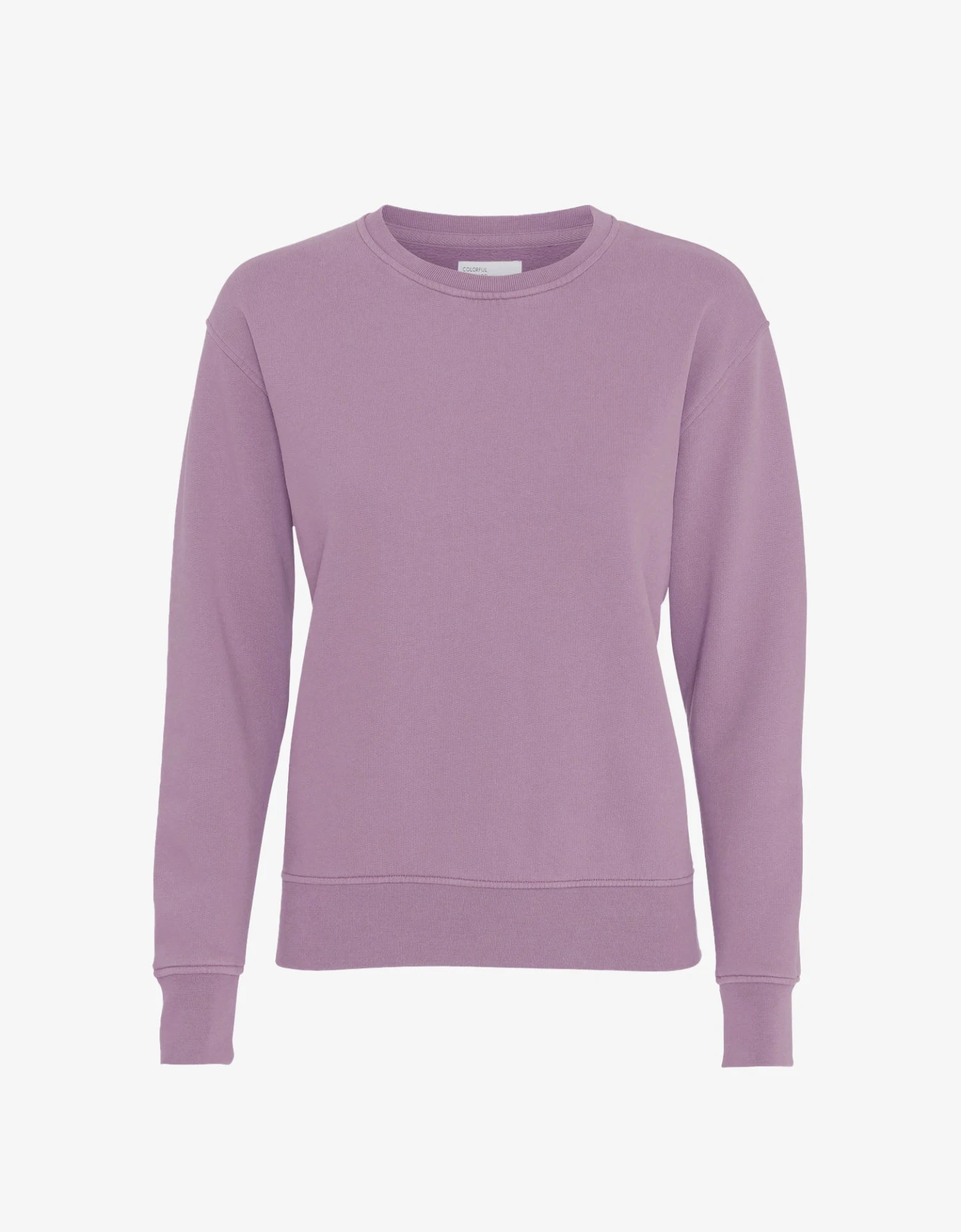 Colorful Standard Women Classic Organic Crew - Pearly Purple 3 Colorful Standard Women Classic Organic Crew - Pearly Purple