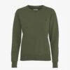 Colorful Standard Women Classic Organic Crew - Seaweed Green -Active Fashion Store Women Classic Organic Crew Women Crewneck CS2052 Seaweed Green