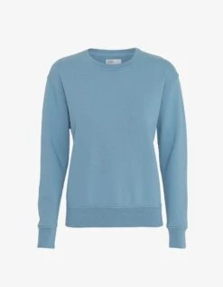 Colorful Standard Women Classic Organic Crew - Stone Blue