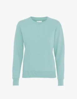 Colorful Standard Women Classic Organic Crew - Teal Blue