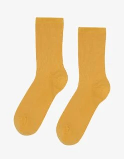 Colorful Standard Women Classic Organic Sock - Burned Yellow