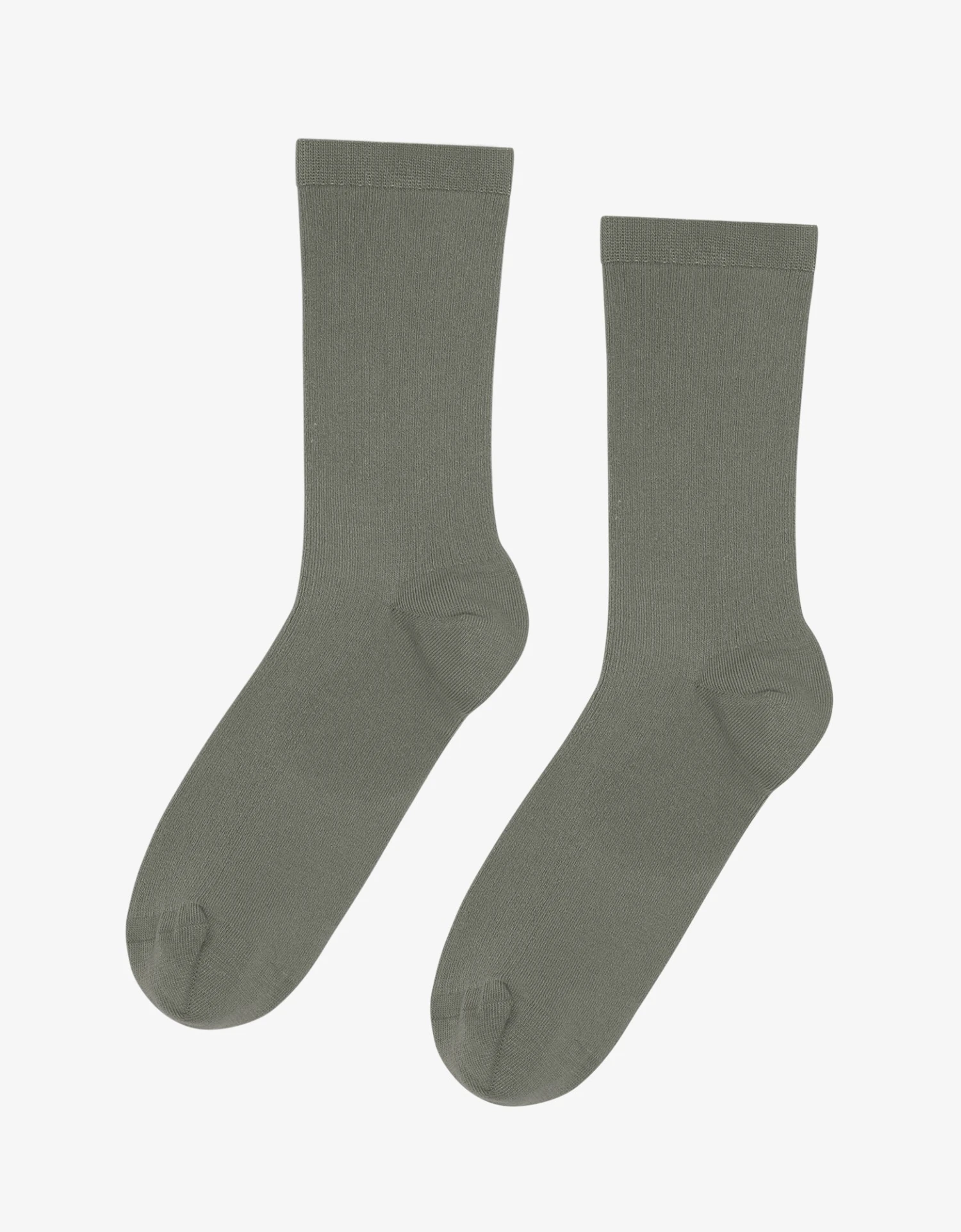 Colorful Standard Women Classic Organic Sock - Dusty Olive 3 Colorful Standard Women Classic Organic Sock - Dusty Olive