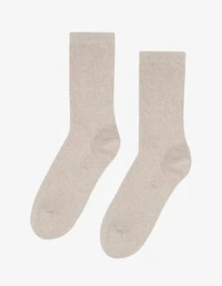 Colorful Standard Women Classic Organic Sock - Ivory White