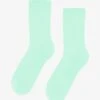 Colorful Standard Women Classic Organic Sock - Light Aqua 2 Colorful Standard Women Classic Organic Sock - Light Aqua -Active Fashion Store Women Classic Organic Sock Women Classic Organic Sock CS6002 Light Aqua