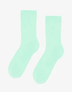 Colorful Standard Women Classic Organic Sock - Light Aqua