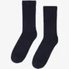 Colorful Standard Women Classic Organic Sock - Navy Blue 1 Colorful Standard Women Classic Organic Sock - Navy Blue -Active Fashion Store Women Classic Organic Sock Women Classic Organic Sock CS6002 Navy Blue