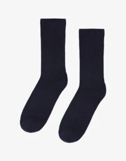 Colorful Standard Women Classic Organic Sock - Navy Blue