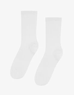 Colorful Standard Women Classic Organic Sock - Optical White
