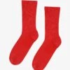 Colorful Standard Women Classic Organic Sock - Scarlet Red -Active Fashion Store Women Classic Organic Sock Women Classic Organic Sock CS6002 Scarlet Red