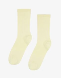 Colorful Standard Women Classic Organic Sock - Soft Yellow
