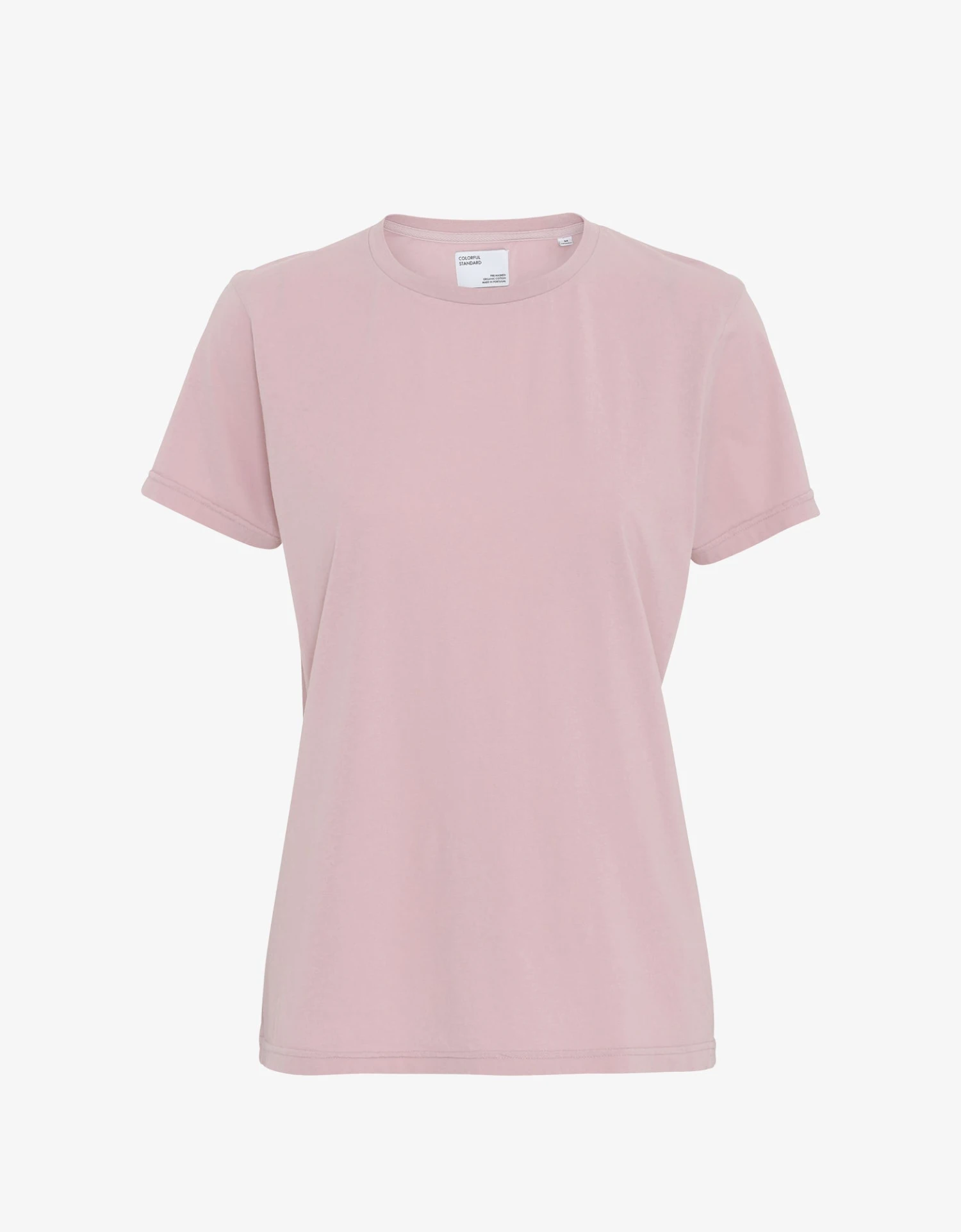Colorful Standard Women Light Organic Tee - Faded Pink 3 Colorful Standard Women Light Organic Tee - Faded Pink