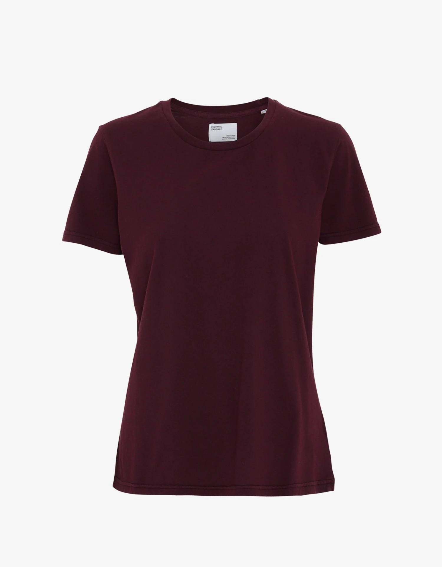 Colorful Standard Women Light Organic Tee - Oxblood Red 3 Colorful Standard Women Light Organic Tee - Oxblood Red