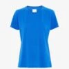Colorful Standard Women Light Organic Tee - Pacific Blue 1 Colorful Standard Women Light Organic Tee - Pacific Blue -Active Fashion Store Women Light Organic Tee Women T shirt CS2051 Pacific Blue