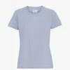 Colorful Standard Women Light Organic Tee - Powder Blue -Active Fashion Store Women Light Organic Tee Women T shirt CS2051 Powder Blue