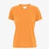 Colorful Standard Women Light Organic Tee - Sandstone Orange 2 Colorful Standard Women Light Organic Tee - Sandstone Orange -Active Fashion Store Women Light Organic Tee Women T shirt CS2051 Sandstone Orange