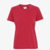 Colorful Standard Women Light Organic Tee - Scarlet Red