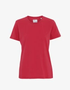 Colorful Standard Women Light Organic Tee - Scarlet Red