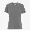Colorful Standard Women Light Organic Tee - Storm Grey 2 Colorful Standard Women Light Organic Tee - Storm Grey -Active Fashion Store Women Light Organic Tee Women T shirt CS2051 Storm Grey