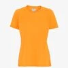 Colorful Standard Women Light Organic Tee - Sunny Orange -Active Fashion Store Women Light Organic Tee Women T shirt CS2051 Sunny Orange