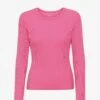Colorful Standard Women Organic Rib LS T-Shirt - Bubblegum Pink -Active Fashion Store Women Organic Rib LS T Shirt Women LS T Shirt CS2055 Bubblegum Pink