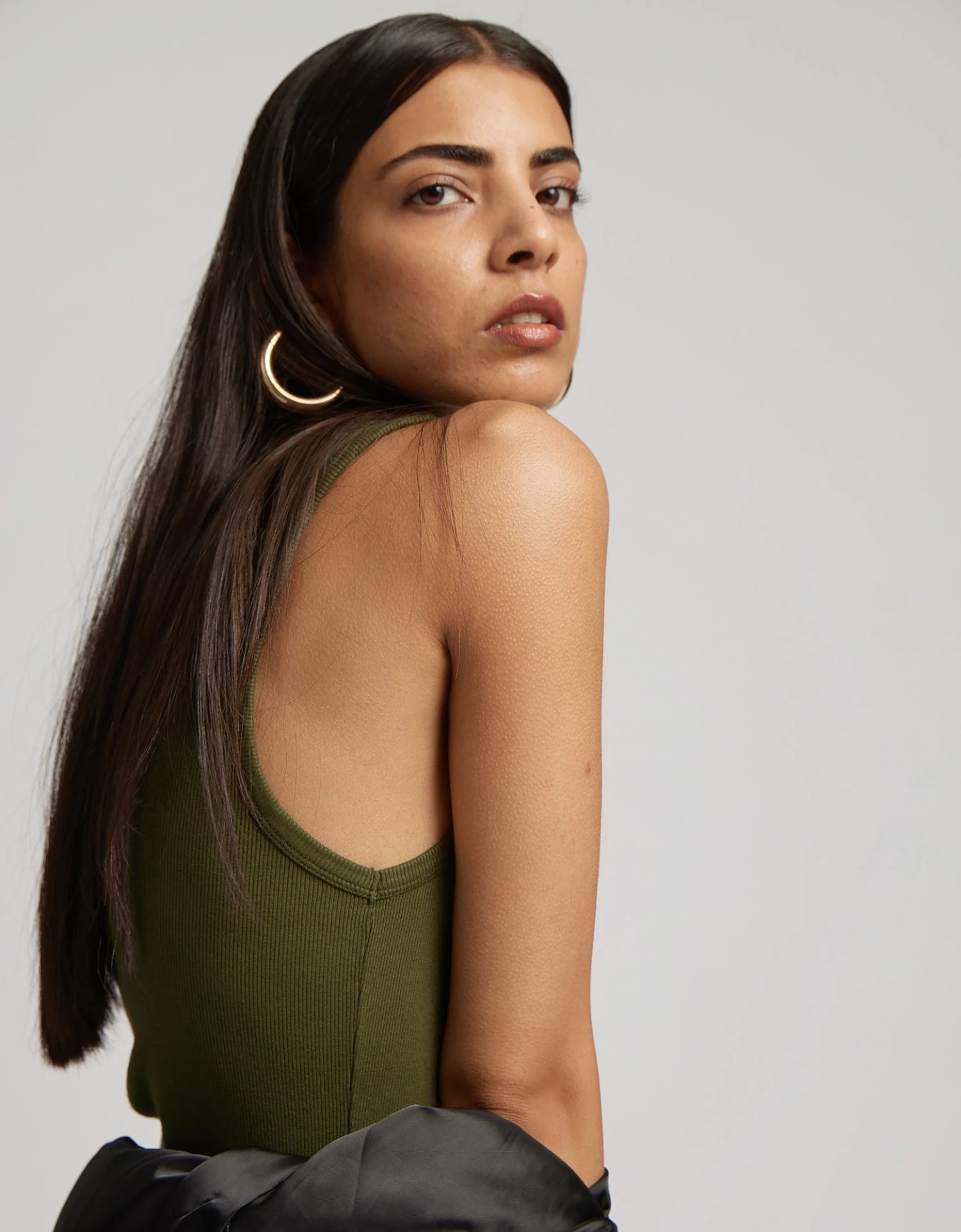 Colorful Standard Women Organic Rib Tank Top - Ginger Brown - Image 3