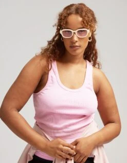 Colorful Standard Women Organic Rib Tank Top - Lava Grey -Active Fashion Store Women Organic Rib Tank Top Women Tank Top CS2054 Lava Grey 2